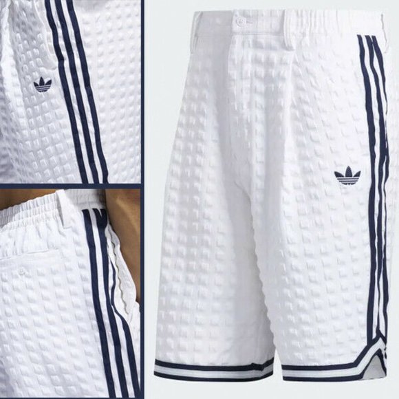 adidas checkered shorts